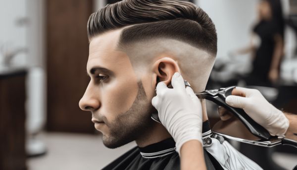 Comment réaliser un dégradé à blanc pour homme