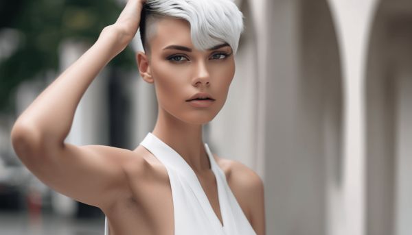 Comment réussir un dégradé court à blanc sur vos cheveux